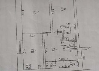 Продаю двухкомнатную квартиру, 52 м2, Котельнич, Прудная улица, 56