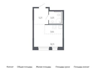 Продажа квартиры студии, 22.8 м2, Тюмень, жилой комплекс Чаркова 72, 1.3