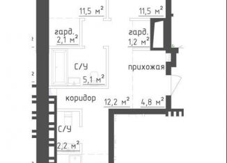 Продам трехкомнатную квартиру, 72.9 м2, Самара, Самарская улица, 220, Ленинский район