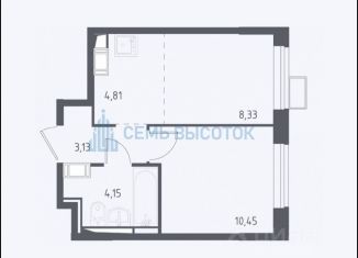 Продается 1-ком. квартира, 30 м2, поселение Рязановское, улица Уточкина, 5к2, ЖК Алхимово