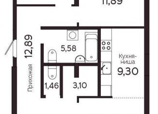 Продаю четырехкомнатную квартиру, 90.2 м2, Томск, Комсомольский проспект, 48, Советский район