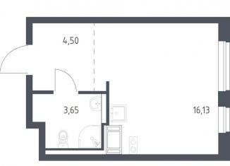 Продам квартиру студию, 24.3 м2, Виллозское городское поселение