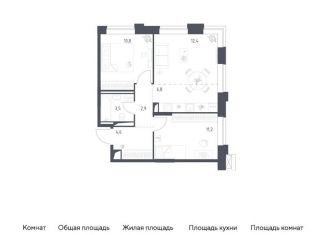 Продажа 3-комнатной квартиры, 52.2 м2, Москва, Можайский район