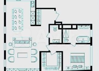 Продается 2-ком. квартира, 43.7 м2, Москва, ЖК Сердце Столицы, Шелепихинская набережная, 34к1