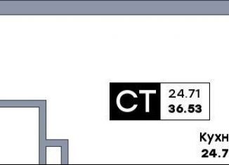 Продается квартира студия, 36.5 м2, Самара, метро Российская