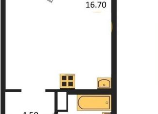 Продается квартира студия, 25 м2, городской посёлок Новоселье