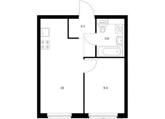 Продается 1-комнатная квартира, 32.1 м2, Екатеринбург, ЖК Исеть Парк, жилой комплекс Исеть Парк, 4