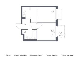 Продажа 1-комнатной квартиры, 35.8 м2, поселение Кокошкино, жилой комплекс Новое Внуково, к31