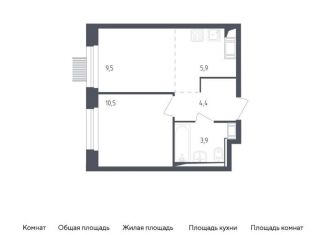 Продажа 1-ком. квартиры, 34.2 м2, Мытищи, жилой комплекс Мытищи Парк, к4.2