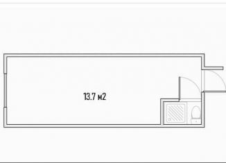 Продаю квартиру студию, 13.7 м2, Санкт-Петербург, Гороховая улица, 46Б, муниципальный округ № 78