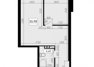 Продажа 2-комнатной квартиры, 36 м2, Владивосток, Высокая улица, Ленинский район