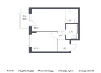Продается 1-комнатная квартира, 41.5 м2, посёлок Жилино-1, жилой комплекс Егорово Парк, к3.2