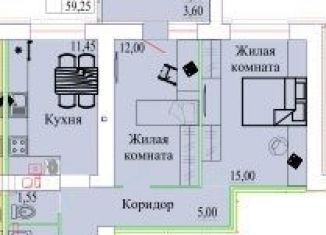 Продается 2-комнатная квартира, 59.3 м2, Иваново, Бакинский проезд, Фрунзенский район