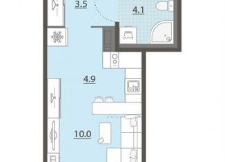 Продаю квартиру студию, 23.1 м2, Екатеринбург, улица Архитектора Белянкина