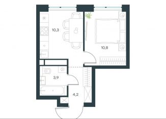 Продается 1-комнатная квартира, 29.2 м2, Москва, ЗАО