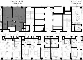 Продам 1-ком. квартиру, 47.4 м2, Москва, Волоколамское шоссе, 95/1к11