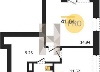 Продается 1-ком. квартира, 41 м2, Воронеж, Коминтерновский район, Электросигнальная улица, 9Ак2