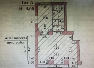 Продаю помещение свободного назначения, 79.1 м2, Липецк, улица Папина, 23, Советский район