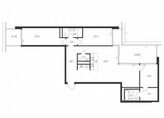 Продам 4-ком. квартиру, 154 м2, Москва, метро Киевская