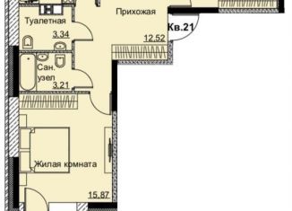 Продаю трехкомнатную квартиру, 72.4 м2, Ижевск