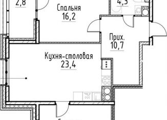 Продаю 2-комнатную квартиру, 68.1 м2, Санкт-Петербург, улица Моисеенко, 10Ж, Центральный район