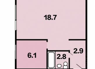 Однокомнатная квартира на продажу, 30.5 м2, Москва, Парусный проезд, 11, район Южное Тушино