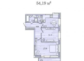 Продам двухкомнатную квартиру, 54.2 м2, Ярославль, жилой комплекс Подсолнухи, с2, ЖК Подсолнухи