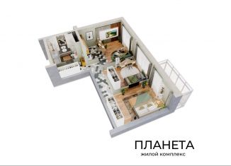 2-ком. квартира на продажу, 46.1 м2, Новокузнецк