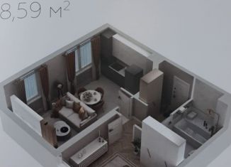 Продается 2-ком. квартира, 30 м2, Сочи, ЖК Кислород, жилой комплекс Кислород, 3