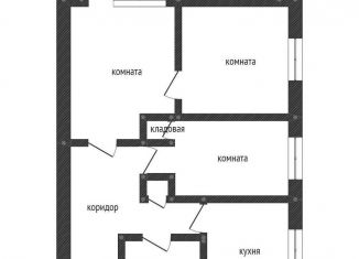 Продается 3-ком. квартира, 51.6 м2, Нижняя Салда, улица Строителей, 44