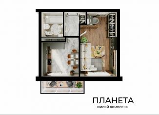 Продам однокомнатную квартиру, 35.6 м2, Новокузнецк