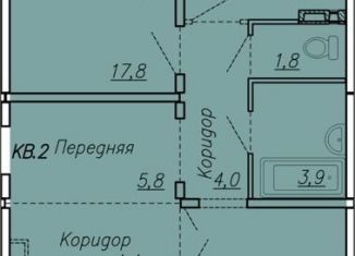 Продается 3-ком. квартира, 84.9 м2, посёлок Тельмана