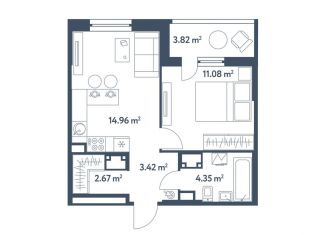 Продается 2-комнатная квартира, 38.4 м2, Москва, жилой комплекс Светлый Мир Станция Л, к8, ЖК Светлый Мир Станция Л