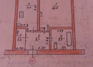 Продается однокомнатная квартира, 28 м2, Камбарка, Озёрная улица, 2А