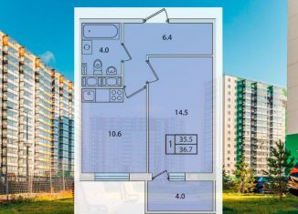 Продам однокомнатную квартиру, 36.7 м2, Санкт-Петербург, проспект Ветеранов, метро Проспект Ветеранов