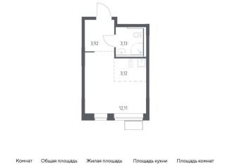 Продается квартира студия, 22.3 м2, городской округ Красногорск