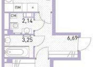 Продается 2-ком. квартира, 45.4 м2, Балашиха, ЖК Столичный, жилой комплекс Столичный, к22