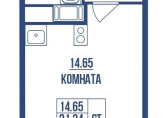 Продается квартира студия, 22.3 м2, поселок Бугры, ЖК Энфилд, улица Шекспира, 1