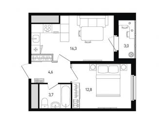 Продаю 1-ком. квартиру, 39 м2, Ростов-на-Дону, ЖК Левенцовка Парк