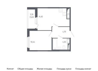 Продается 1-ком. квартира, 35.5 м2, Санкт-Петербург