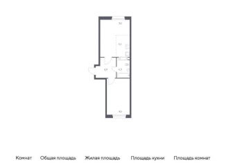Продаю 1-комнатную квартиру, 46.4 м2, Москва, проспект Куприна, 30к9