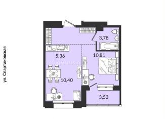 Продается 2-комнатная квартира, 40.5 м2, Иркутская область