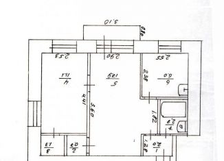 2-комнатная квартира в аренду, 43 м2, Дубна, улица В.И. Векслера