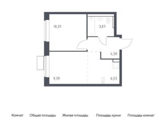 Продаю 2-комнатную квартиру, 34.7 м2, Московская область, жилой комплекс Егорово Парк, к3.2