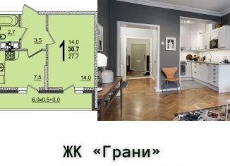 Продажа 1-ком. квартиры, 32 м2, Краснодар, улица Западный Обход, 45к4
