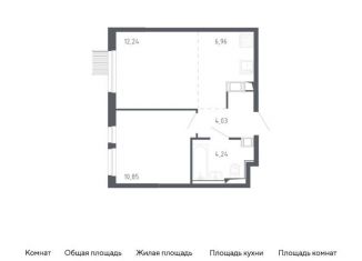 Продажа однокомнатной квартиры, 38.3 м2, Москва, САО, Ленинградское шоссе, 229Ак1