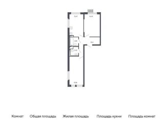 Продается 2-комнатная квартира, 56.6 м2, Москва, Ленинградское шоссе, 229Ак2