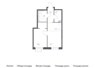 Продажа 2-комнатной квартиры, 39.1 м2, Владивосток, улица Сабанеева, 1.1