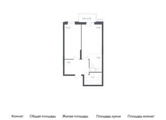 Продажа 2-комнатной квартиры, 54.5 м2, посёлок Жилино-1, жилой комплекс Егорово Парк, к3, ЖК Егорово Парк