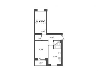 Продам 2-комнатную квартиру, 48 м2, Волгоградская область